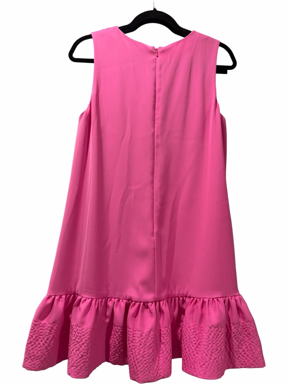 Cynthia Rowley Sleeveless Pink Ruffled Hem Shift Dress - Picture 4 of 6